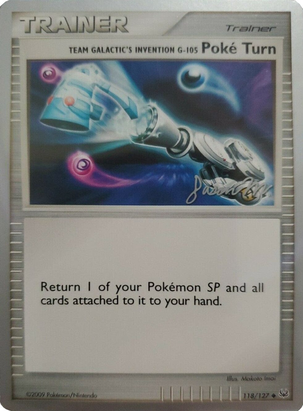 Team Galactic's Invention G-105 Poke Turn (118/127) (Queengar - Jason Martinez) [World Championships 2009] Pokemon Single Pokémon  | Multizone: Comics And Games