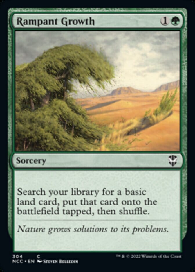 Rampant Growth [Streets of New Capenna Commander] MTG Single Magic: The Gathering  | Multizone: Comics And Games