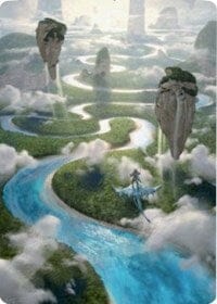Clearwater Pathway Art Card [Zendikar Rising Art Series] MTG Single Magic: The Gathering  | Multizone: Comics And Games