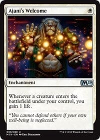 Ajani's Welcome [Core Set 2019] MTG Single Magic: The Gathering  | Multizone: Comics And Games