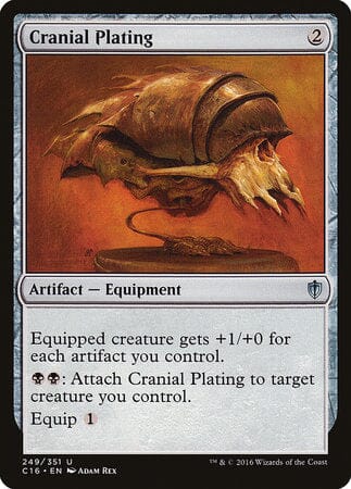 Cranial Plating [Commander 2016] MTG Single Magic: The Gathering  | Multizone: Comics And Games