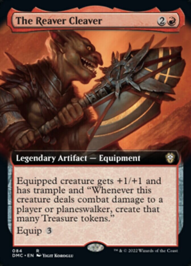 The Reaver Cleaver (Extended Art) [Dominaria United Commander] MTG Single Magic: The Gathering  | Multizone: Comics And Games