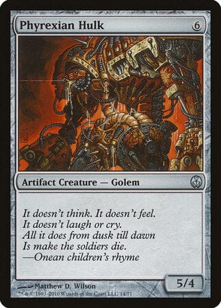 Phyrexian Hulk [Duel Decks: Phyrexia vs. the Coalition] MTG Single Magic: The Gathering  | Multizone: Comics And Games