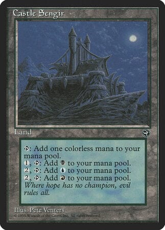 Castle Sengir [Homelands] MTG Single Magic: The Gathering  | Multizone: Comics And Games
