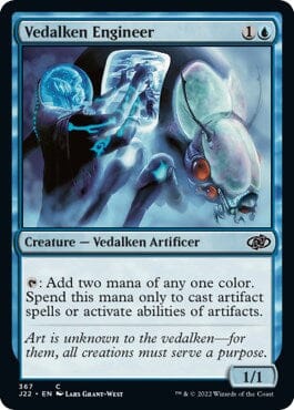 Vedalken Engineer [Jumpstart 2022] MTG Single Magic: The Gathering  | Multizone: Comics And Games