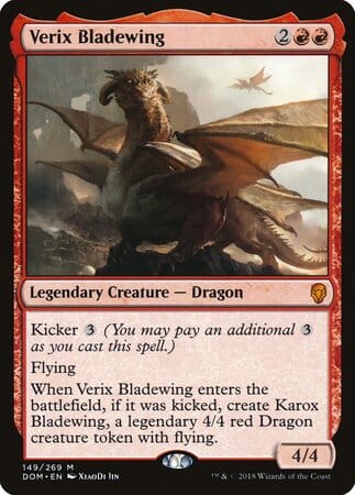 Verix Bladewing [Dominaria] MTG Single Magic: The Gathering  | Multizone: Comics And Games