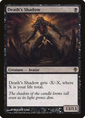 Death's Shadow [Worldwake] MTG Single Magic: The Gathering  | Multizone: Comics And Games