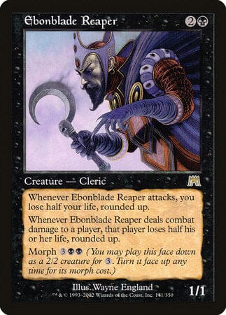 Ebonblade Reaper [Onslaught] MTG Single Magic: The Gathering  | Multizone: Comics And Games