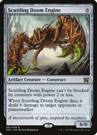 Scuttling Doom Engine [Duel Decks: Elves vs. Inventors] MTG Single Magic: The Gathering  | Multizone: Comics And Games