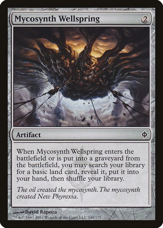 Mycosynth Wellspring [New Phyrexia] MTG Single Magic: The Gathering  | Multizone: Comics And Games