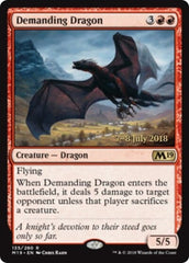 Demanding Dragon [Core Set 2019 Promos] MTG Single Magic: The Gathering  | Multizone: Comics And Games