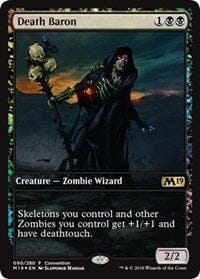 Death Baron [Core Set 2019 Promos] MTG Single Magic: The Gathering  | Multizone: Comics And Games