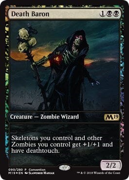 Death Baron [Core Set 2019 Promos] MTG Single Magic: The Gathering  | Multizone: Comics And Games