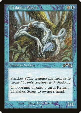 Thalakos Scout [Exodus] MTG Single Magic: The Gathering  | Multizone: Comics And Games