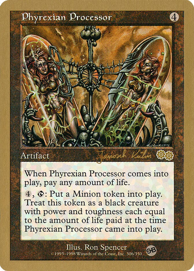 Phyrexian Processor (Janosch Kuhn) (SB) [World Championship Decks 2000] MTG Single Magic: The Gathering  | Multizone: Comics And Games