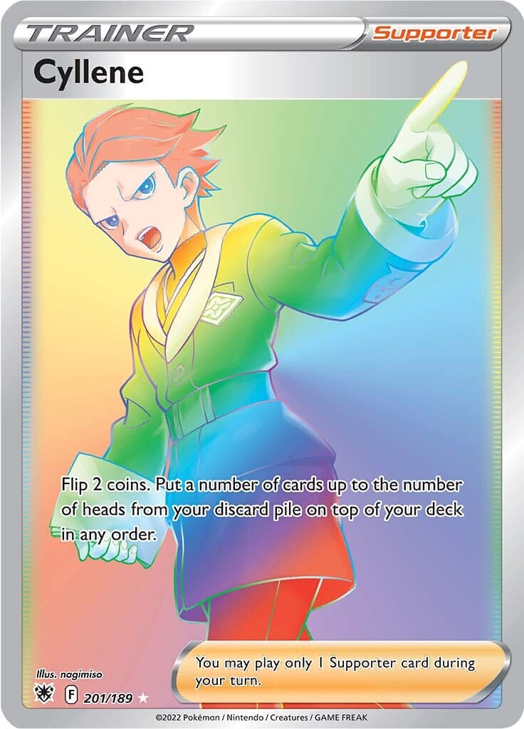 Cyllene (201/189) [Sword & Shield: Astral Radiance] Pokemon Single Pokémon  | Multizone: Comics And Games