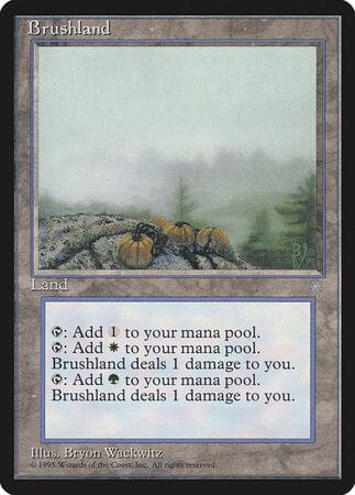 Brushland [Ice Age] MTG Single Magic: The Gathering  | Multizone: Comics And Games