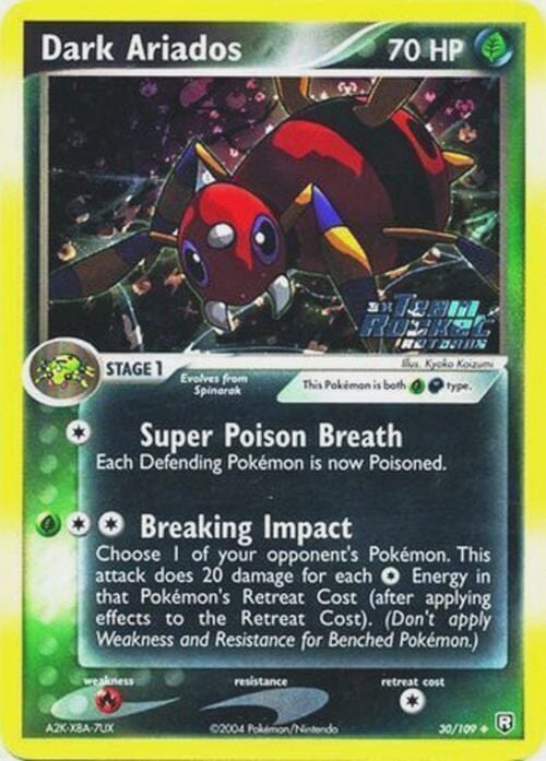 Dark Ariados (30/109) (Stamped) [EX: Team Rocket Returns] Pokemon Single Pokémon  | Multizone: Comics And Games