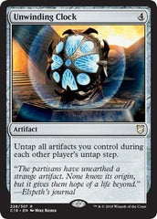 Unwinding Clock [Commander 2018] MTG Single Magic: The Gathering  | Multizone: Comics And Games