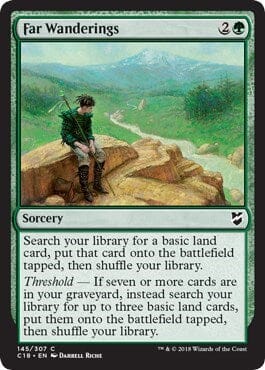 Far Wanderings [Commander 2018] MTG Single Magic: The Gathering  | Multizone: Comics And Games
