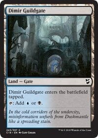 Dimir Guildgate [Commander 2018] MTG Single Magic: The Gathering  | Multizone: Comics And Games