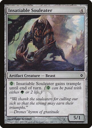 Insatiable Souleater [New Phyrexia] MTG Single Magic: The Gathering  | Multizone: Comics And Games