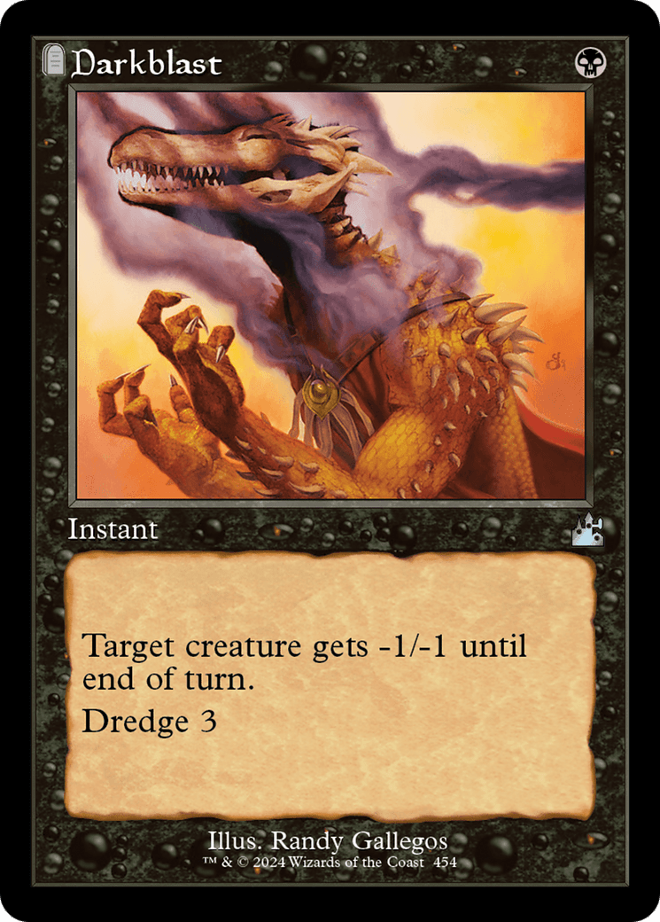 Darkblast (Retro Frame) [Ravnica Remastered] MTG Single Magic: The Gathering  | Multizone: Comics And Games