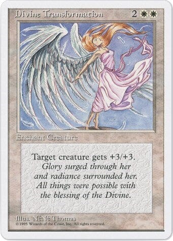 Divine Transformation [Fourth Edition] MTG Single Magic: The Gathering  | Multizone: Comics And Games