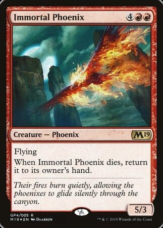 Immortal Phoenix (2018 Gift Pack) [M19 Gift Pack] MTG Single Magic: The Gathering  | Multizone: Comics And Games