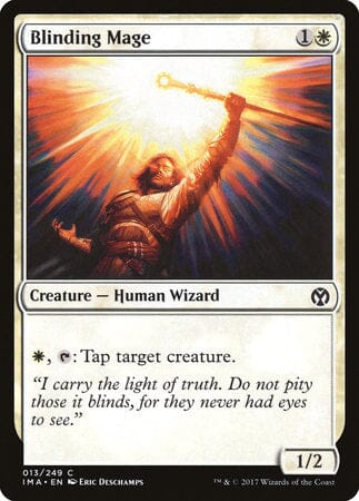 Blinding Mage [Iconic Masters] MTG Single Magic: The Gathering  | Multizone: Comics And Games