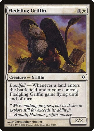 Fledgling Griffin [Worldwake] MTG Single Magic: The Gathering  | Multizone: Comics And Games