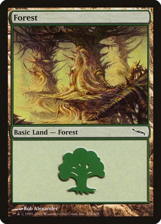 Forest (304) [Mirrodin] MTG Single Magic: The Gathering  | Multizone: Comics And Games