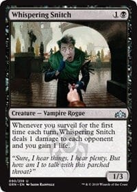 Whispering Snitch [Guilds of Ravnica] MTG Single Magic: The Gathering  | Multizone: Comics And Games