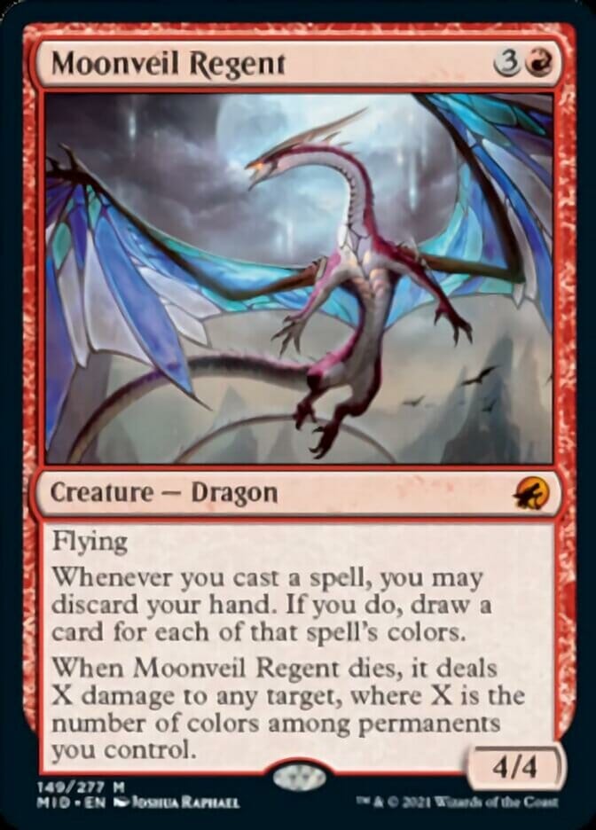 Moonveil Regent [Innistrad: Midnight Hunt] MTG Single Magic: The Gathering  | Multizone: Comics And Games