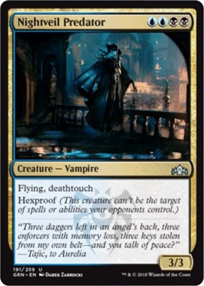 Nightveil Predator [Guilds of Ravnica] MTG Single Magic: The Gathering  | Multizone: Comics And Games