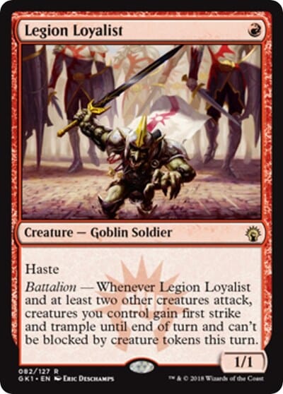 Legion Loyalist [GRN Guild Kit] MTG Single Magic: The Gathering  | Multizone: Comics And Games