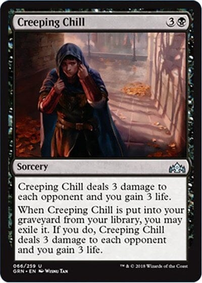 Creeping Chill [Guilds of Ravnica] MTG Single Magic: The Gathering  | Multizone: Comics And Games