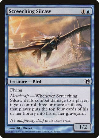 Screeching Silcaw [Scars of Mirrodin] MTG Single Magic: The Gathering  | Multizone: Comics And Games