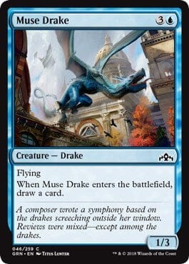 Muse Drake [Guilds of Ravnica] MTG Single Magic: The Gathering  | Multizone: Comics And Games