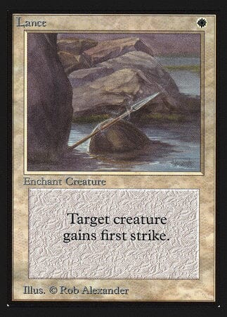 Lance (IE) [Intl. Collectors’ Edition] MTG Single Magic: The Gathering  | Multizone: Comics And Games