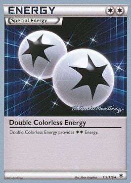 Double Colorless Energy (111/119) (Punches 'n' Bites - Patrick Martinez) [World Championships 2015] Pokemon Single Pokémon  | Multizone: Comics And Games