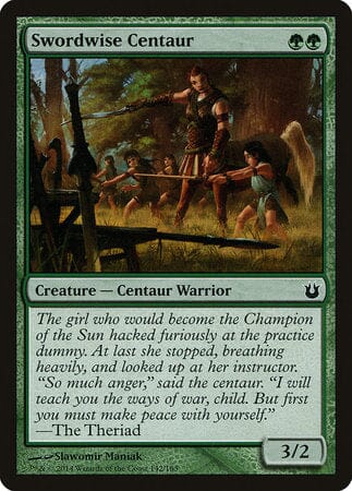 Swordwise Centaur [Born of the Gods] MTG Single Magic: The Gathering  | Multizone: Comics And Games