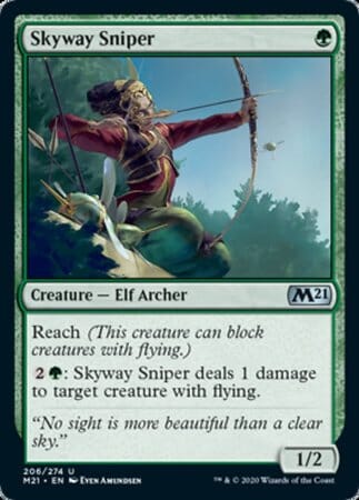 Skyway Sniper [Core Set 2021] MTG Single Magic: The Gathering  | Multizone: Comics And Games