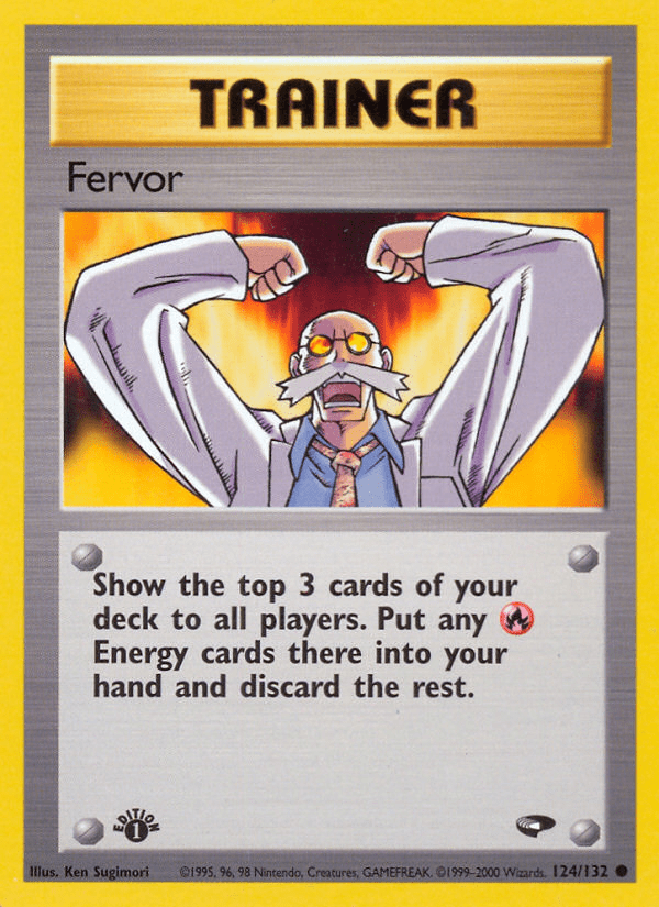 Fervor (124/132) [Gym Challenge 1st Edition] Pokemon Single Pokémon  | Multizone: Comics And Games