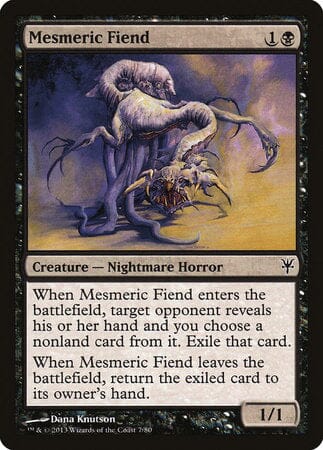 Mesmeric Fiend [Duel Decks: Sorin vs. Tibalt] MTG Single Magic: The Gathering  | Multizone: Comics And Games