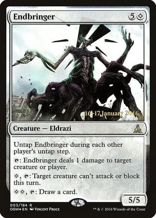 Endbringer [Oath of the Gatewatch Promos] MTG Single Magic: The Gathering  | Multizone: Comics And Games