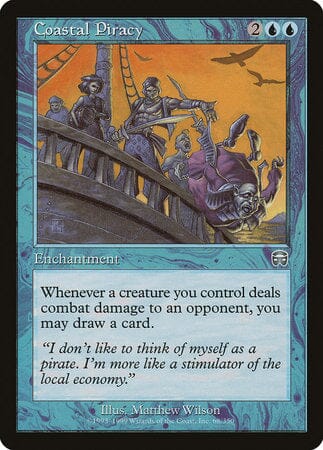 Coastal Piracy [Mercadian Masques] MTG Single Magic: The Gathering  | Multizone: Comics And Games