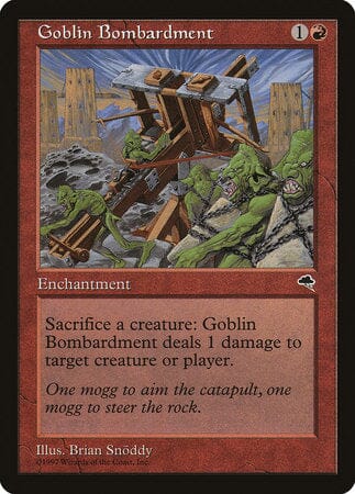 Goblin Bombardment [Tempest] MTG Single Magic: The Gathering  | Multizone: Comics And Games