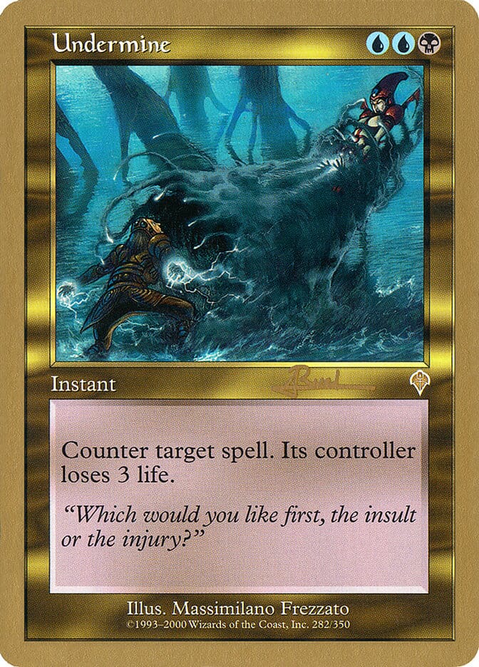 Undermine (Antoine Ruel) [World Championship Decks 2001] MTG Single Magic: The Gathering  | Multizone: Comics And Games