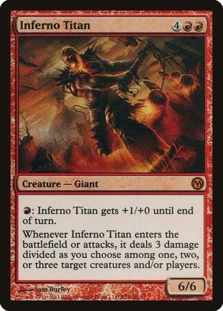 Inferno Titan [Duels of the Planeswalkers 2011 Promos ] MTG Single Magic: The Gathering  | Multizone: Comics And Games
